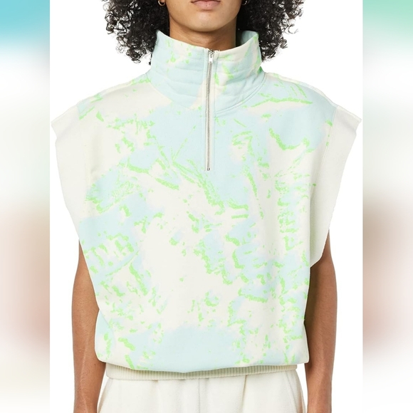 MAKING THE CUT Women's Standard Drop Sleeve Boxy Half Zip Sweatshirt Size M - Picture 2 of 13